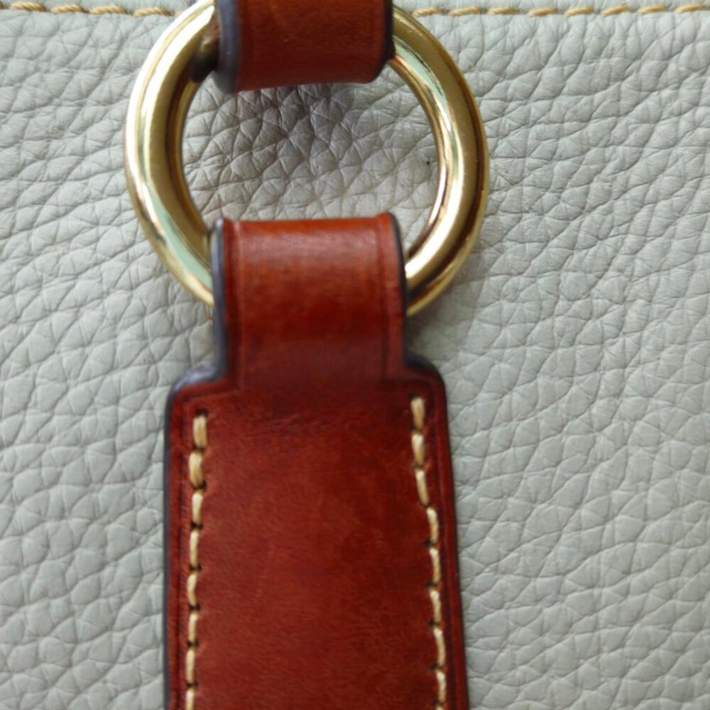 Dooney & Bourke Pebble Leather Wren Zip Tote Bag - Picture 4 of 15